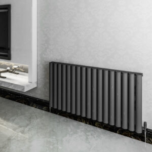 Vito Aluminium Designer Radiator | White | Anthracite | Vaporo Solutions | Ireland