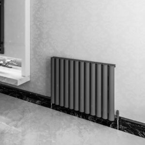 Vito Aluminium Designer Radiator | White | Anthracite | Vaporo Solutions | Ireland