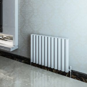 Vito Aluminium Designer Radiator | White | Anthracite | Vaporo Solutions | Ireland