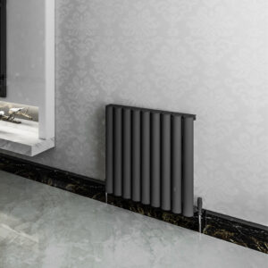 Vito Aluminium Designer Radiator | White | Anthracite | Vaporo Solutions | Ireland