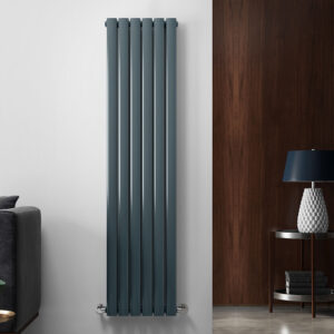 Nika Steel Radiator | White | Anthracite | Vaporo Solutions | Ireland