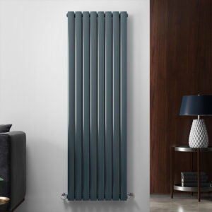 Nika Steel Radiator | White | Anthracite | Vaporo Solutions | Ireland