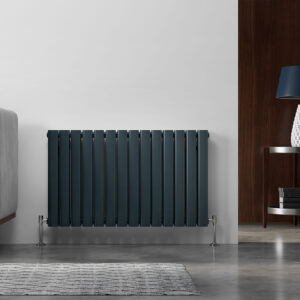 Nika Steel Radiator | White | Anthracite | Vaporo Solutions | Ireland