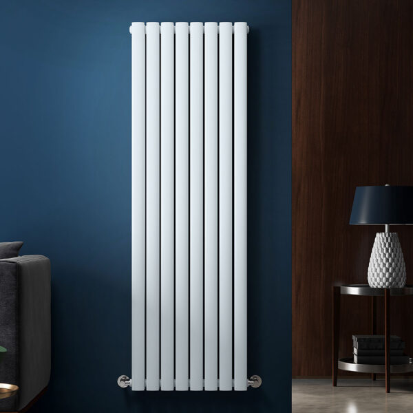 Nika Steel Radiator | White | Anthracite | Vaporo Solutions | Ireland