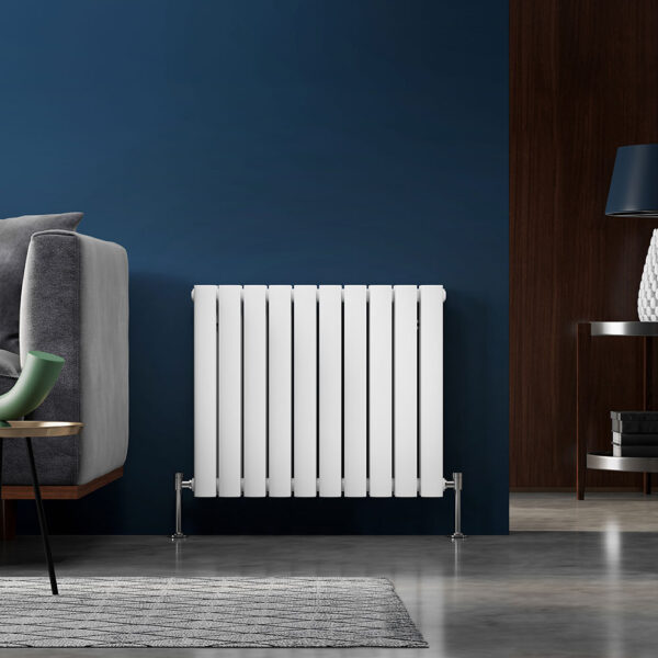 Nika Steel Radiator | White | Anthracite | Vaporo Solutions | Ireland