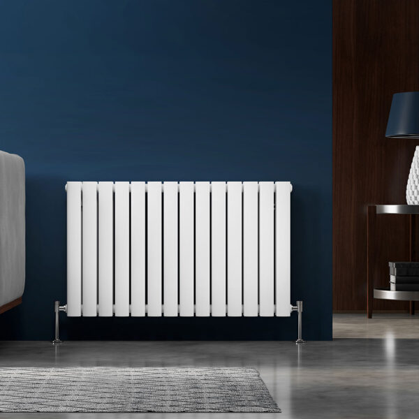 Nika Steel Radiator | White | Anthracite | Vaporo Solutions | Ireland