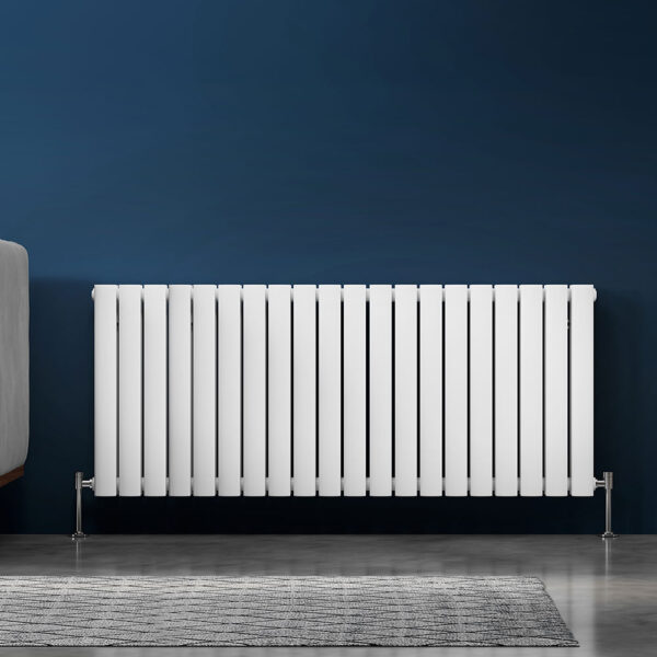 Nika Steel Radiator | White | Anthracite | Vaporo Solutions | Ireland