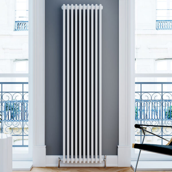 Tradicio Steel Radiator | Traditional 3 Column | White | Anthracite | Black | Vaporo Solutions | Ireland