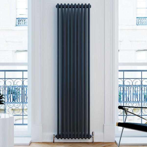Tradicio Steel Radiator | Traditional 3 Column | White | Anthracite | Black | Vaporo Solutions | Ireland