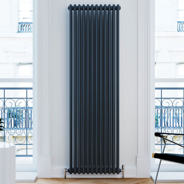 Tradicio Steel Radiator | Traditional 3 Column | White | Anthracite | Black | Vaporo Solutions | Ireland
