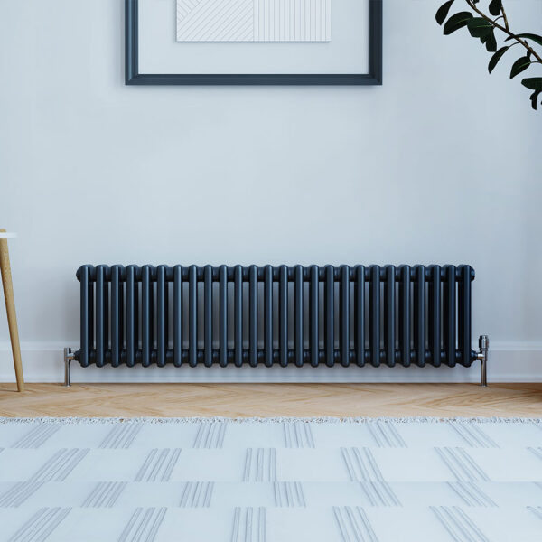 Tradicio Steel Radiator | Traditional 3 Column | White | Anthracite | Black | Vaporo Solutions | Ireland