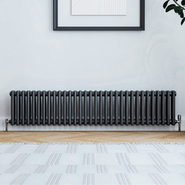 Tradicio Steel Radiator | Traditional 3 Column | White | Anthracite | Black | Vaporo Solutions | Ireland