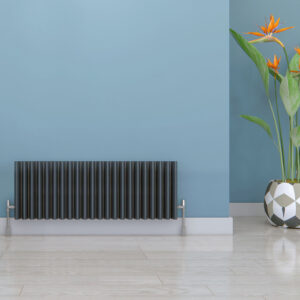 Valerio Aluminium Designer Radiator | White | Anthracite | Vaporo Solutions | Ireland