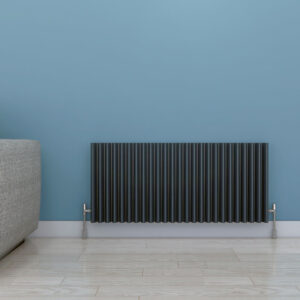 Valerio Aluminium Designer Radiator | White | Anthracite | Vaporo Solutions | Ireland