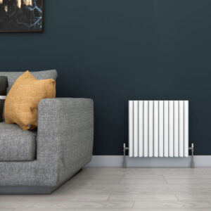 Valerio Aluminium Designer Radiator | White | Anthracite | Vaporo Solutions | Ireland