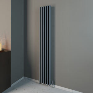 Valerio Aluminium Designer Radiator | White | Anthracite | Vaporo Solutions | Ireland