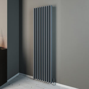 Valerio Aluminium Designer Radiator | White | Anthracite | Vaporo Solutions | Ireland