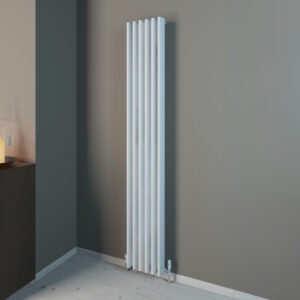Valerio Aluminium Designer Radiator | White | Anthracite | Vaporo Solutions | Ireland