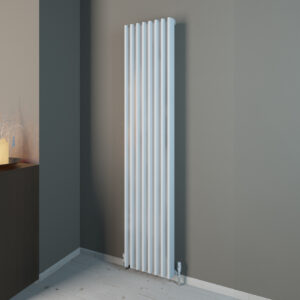 Valerio Aluminium Designer Radiator | White | Anthracite | Vaporo Solutions | Ireland