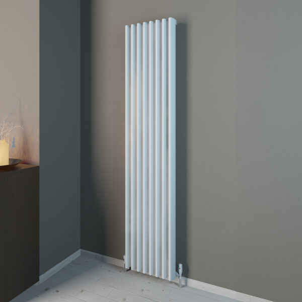 Valerio Aluminium Designer Radiator | White | Anthracite | Vaporo Solutions | Ireland