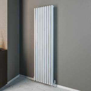 Valerio Aluminium Designer Radiator | White | Anthracite | Vaporo Solutions | Ireland