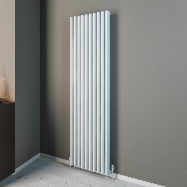 Valerio Aluminium Designer Radiator | White | Anthracite | Vaporo Solutions | Ireland