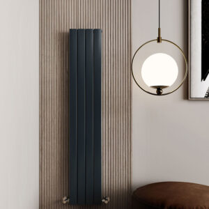 Vito Aluminium Designer Radiator | White | Anthracite | Vaporo Solutions | Ireland