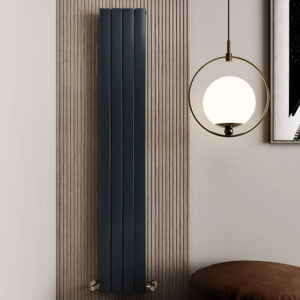 Vito Aluminium Designer Radiator | White | Anthracite | Vaporo Solutions | Ireland