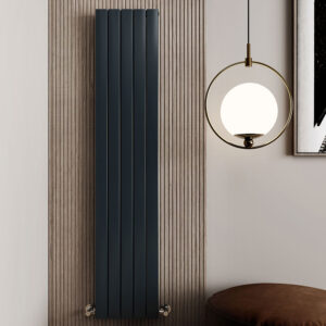Vito Aluminium Designer Radiator | White | Anthracite | Vaporo Solutions | Ireland