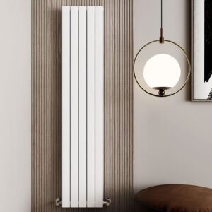 Vito Aluminium Designer Radiator | White | Anthracite | Vaporo Solutions | Ireland