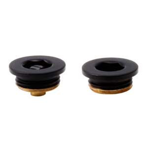 Matt Black Air Vent And Plug