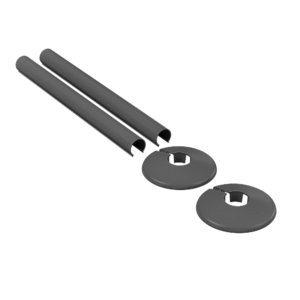 pipe sleeves for designer radiator | Vaporo Solutions | Ireland