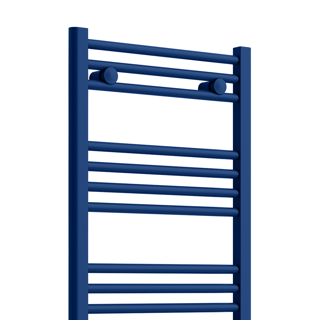 Aura Blue Heated towel rail | Bathroom Heating | Vaporo Solutions | Heating Ireland