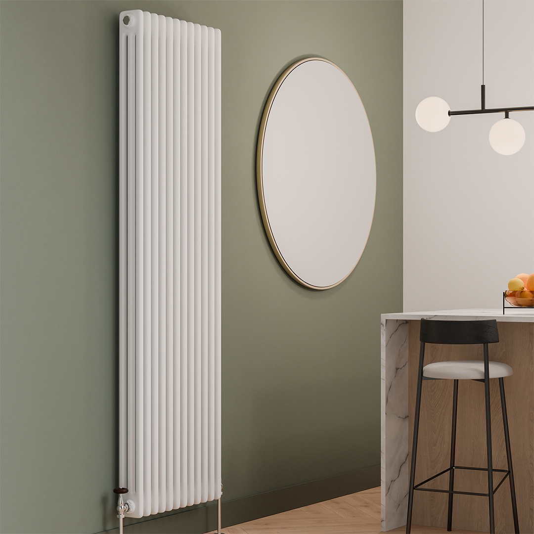 Tradicio Steel Radiator | Traditional 3 Column | White | Anthracite | Black | Vaporo Solutions | Ireland