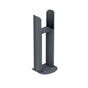 Circa 270x 100mm Anthracite Radiator Feet