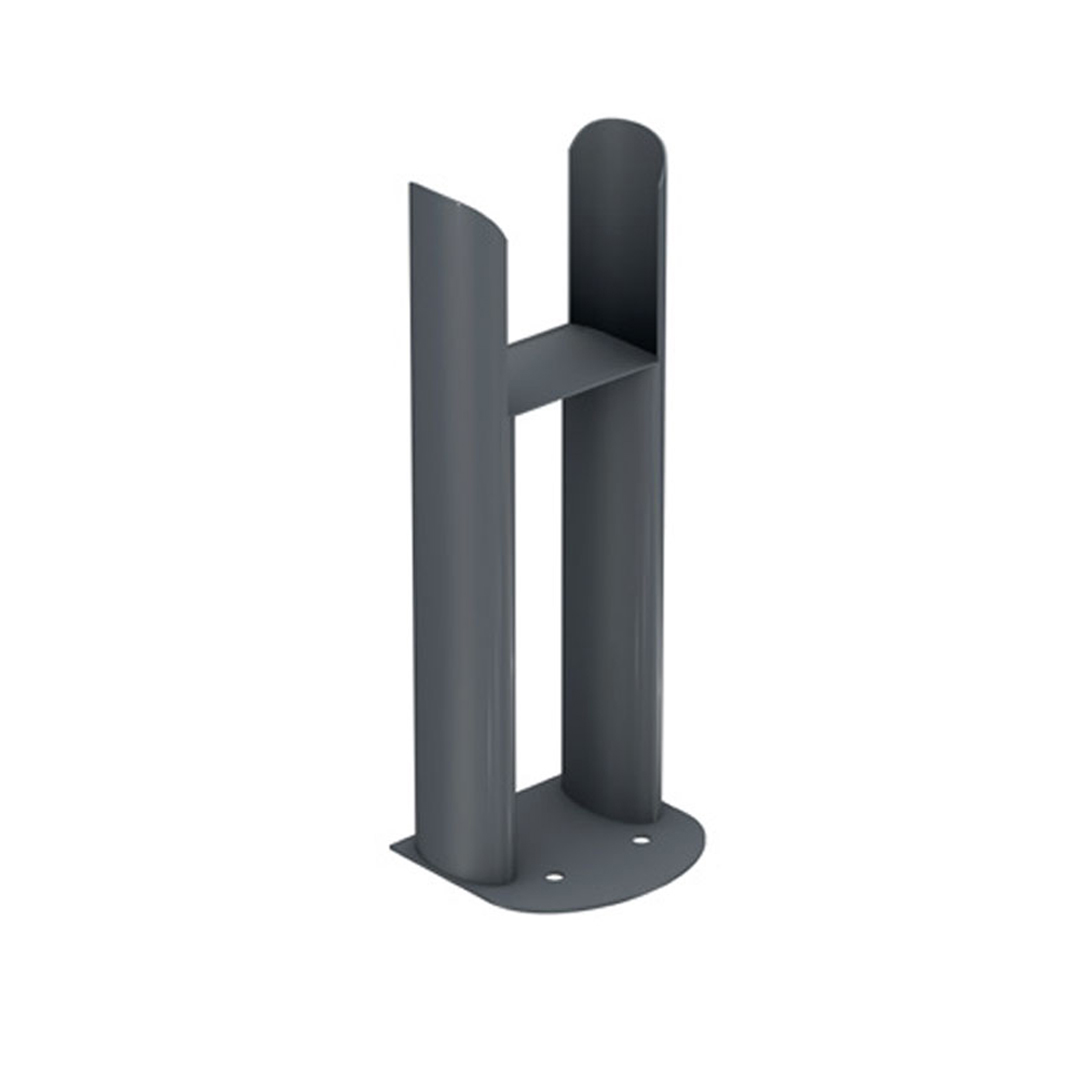 Circa 270x 100mm Anthracite Radiator Feet