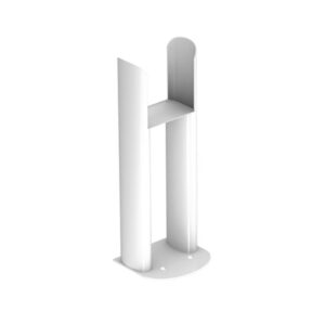 Circa 270x 100mm White Radiator Feet